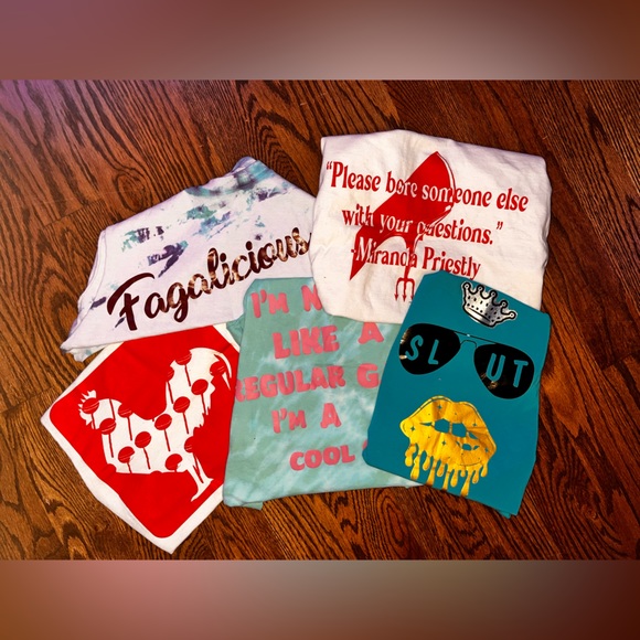 Five Gay Crop top muscle tank bundle for the small gays out there - Picture 14 of 17